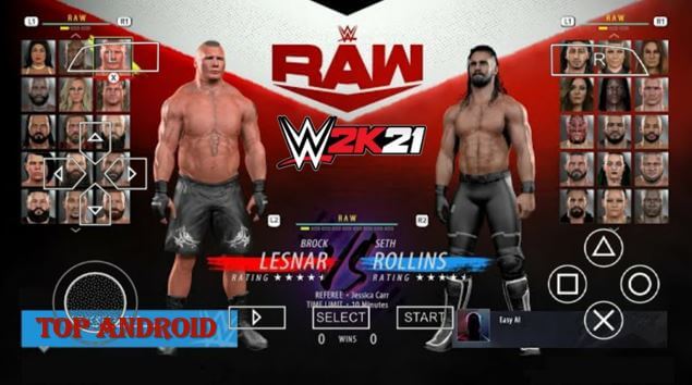Download WWE 2K22 PPSSPP ISO Android Offline Best Graphics lastes Update