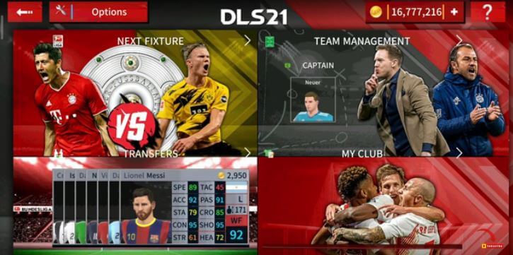 DLS 21 Mod Apk Bayern Munich 2021 Android Download