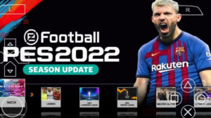 pes 2022 ppsspp camera ps5 android offline 600mb