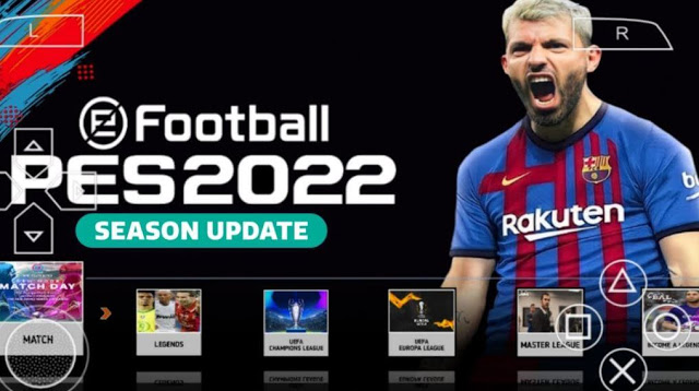 PES 2022 PSP ISO English Download PPSSPP PS4, PS5 Camera